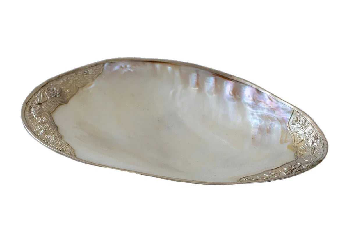 Mother-of-Pearl Shell Jewelry Tray