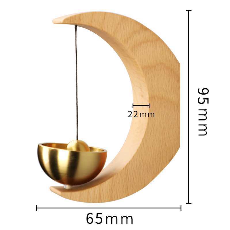 Crescent Moon Wind Chime