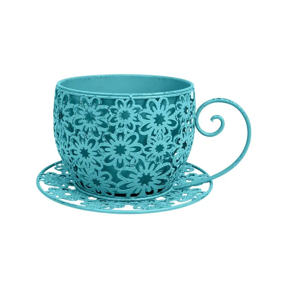Teacup Floral Planter