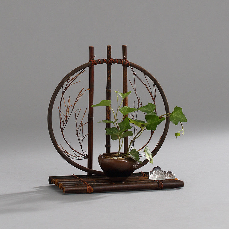 Bamboo Flower Vessel