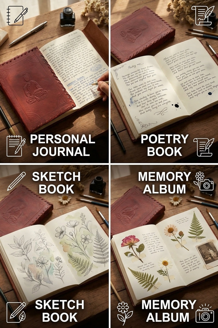 Premium Leather Diary