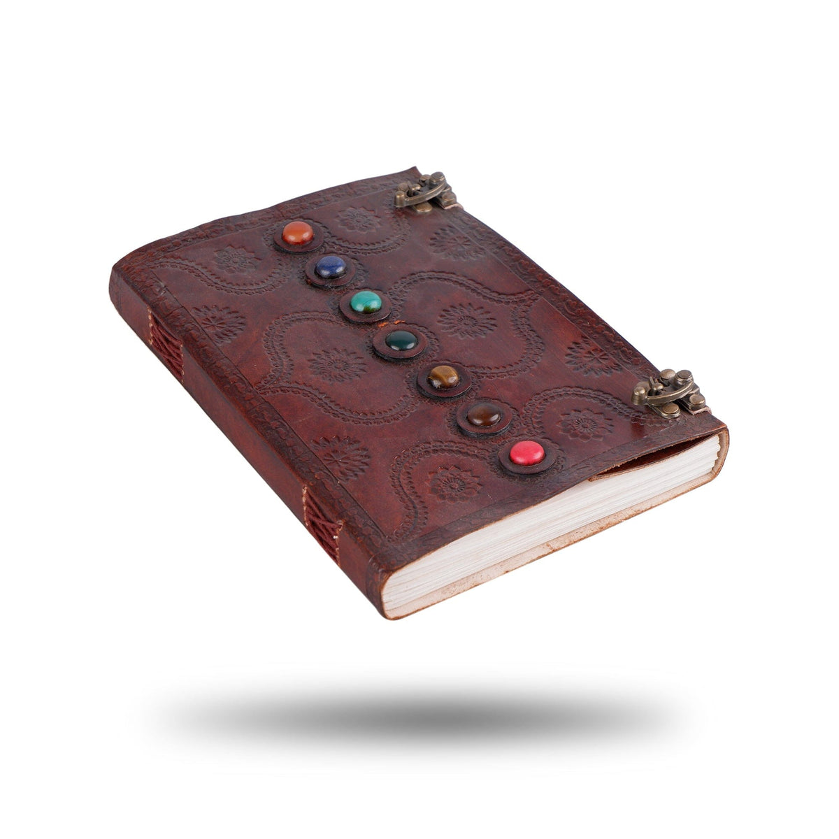 7 Stones Leather Diary