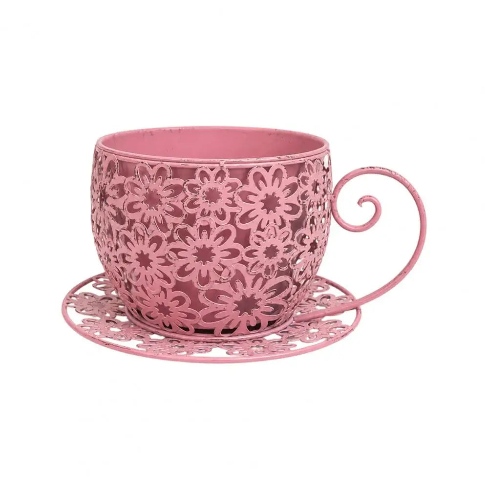 Teacup Floral Planter