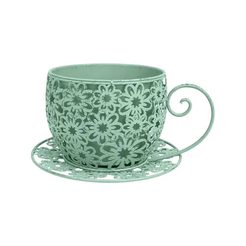 Teacup Floral Planter