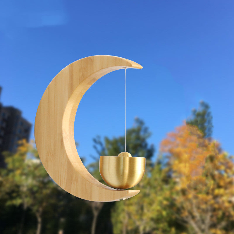 Crescent Moon Wind Chime