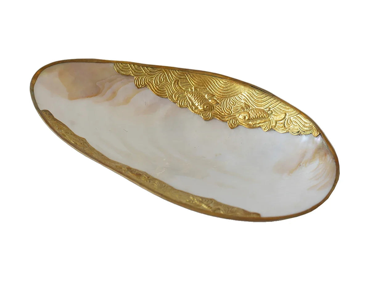 Mother-of-Pearl Shell Jewelry Tray