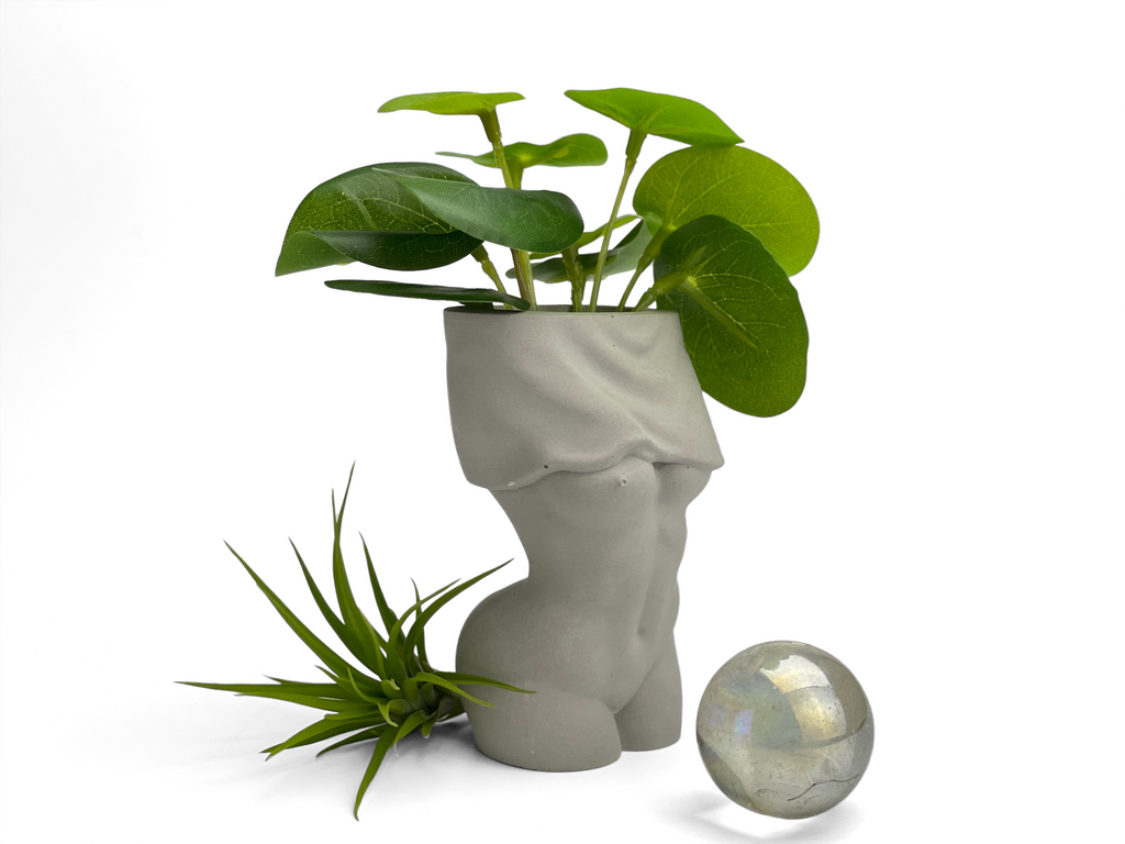 Female Body Vase | AIR PLANT HOLDER
