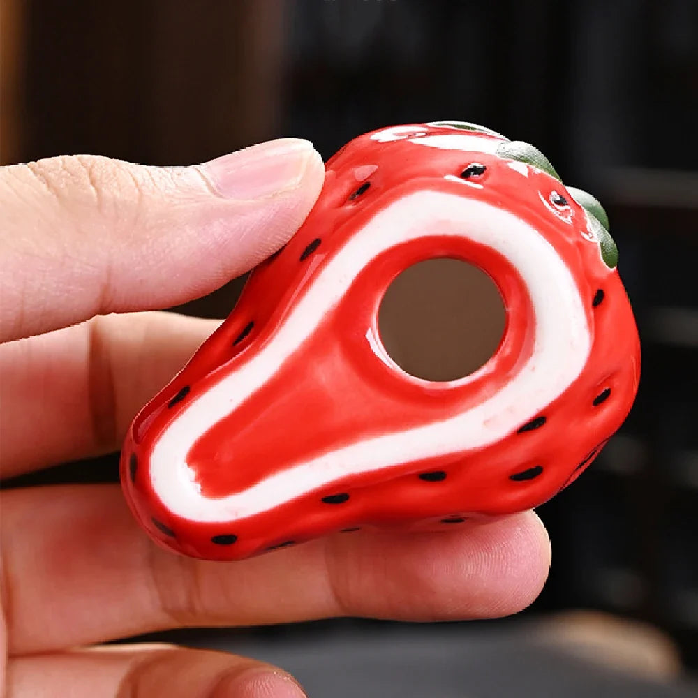Strawberry Ceramic Incense Burner