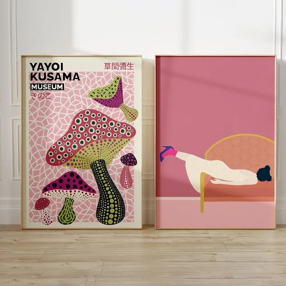 Modern Abstract Japanese Wall Art