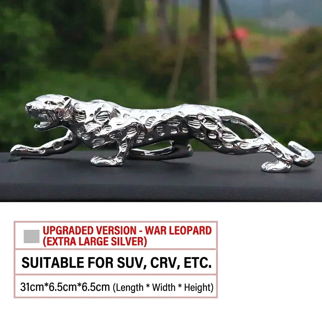 Leopard Tabletop Sculpture