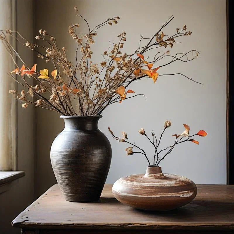 Minimalist Ceramic Beige Vase