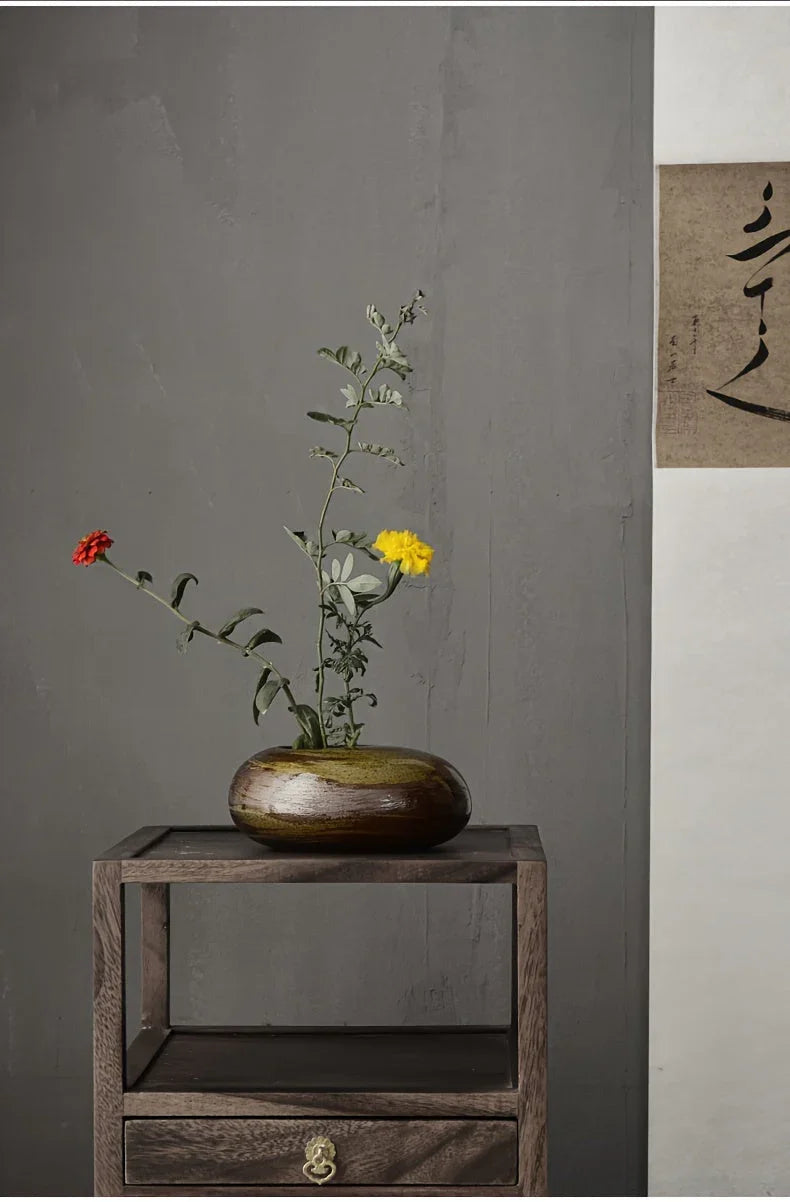 Minimalist Ceramic Beige Vase