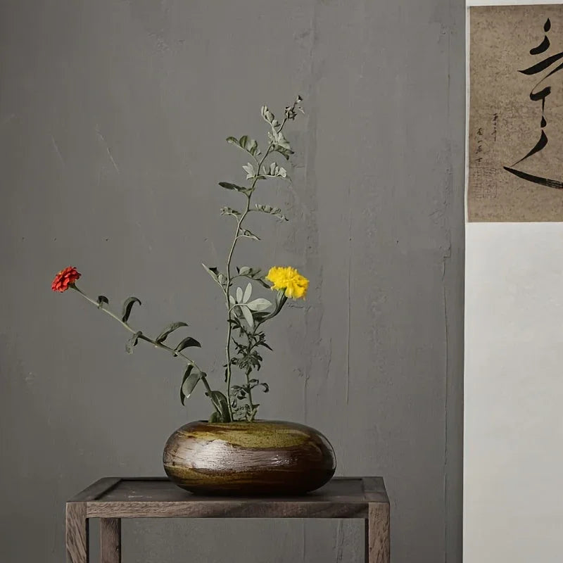 Minimalist Ceramic Beige Vase