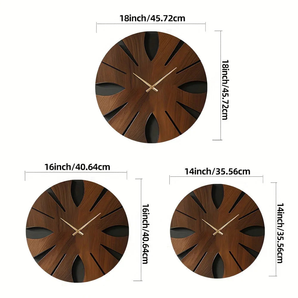 Artistic Wooden Wall Clock