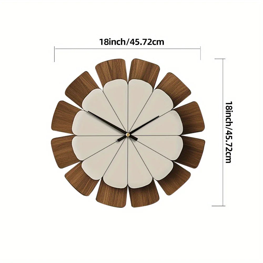 Vintage Wooden Wall Clock