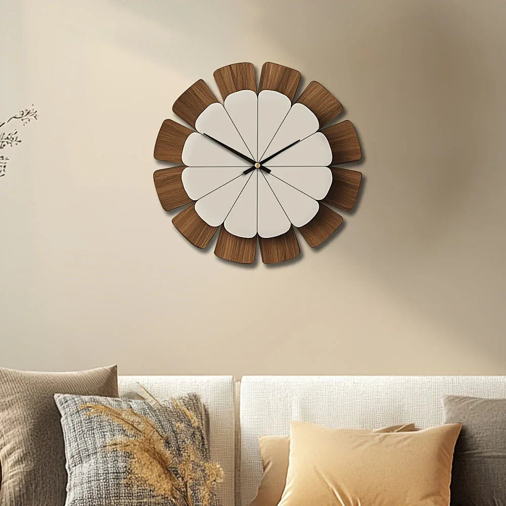 Vintage Wooden Wall Clock
