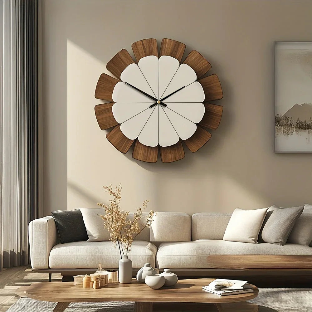 Vintage Wooden Wall Clock