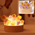 Amethyst Crystal Night Light