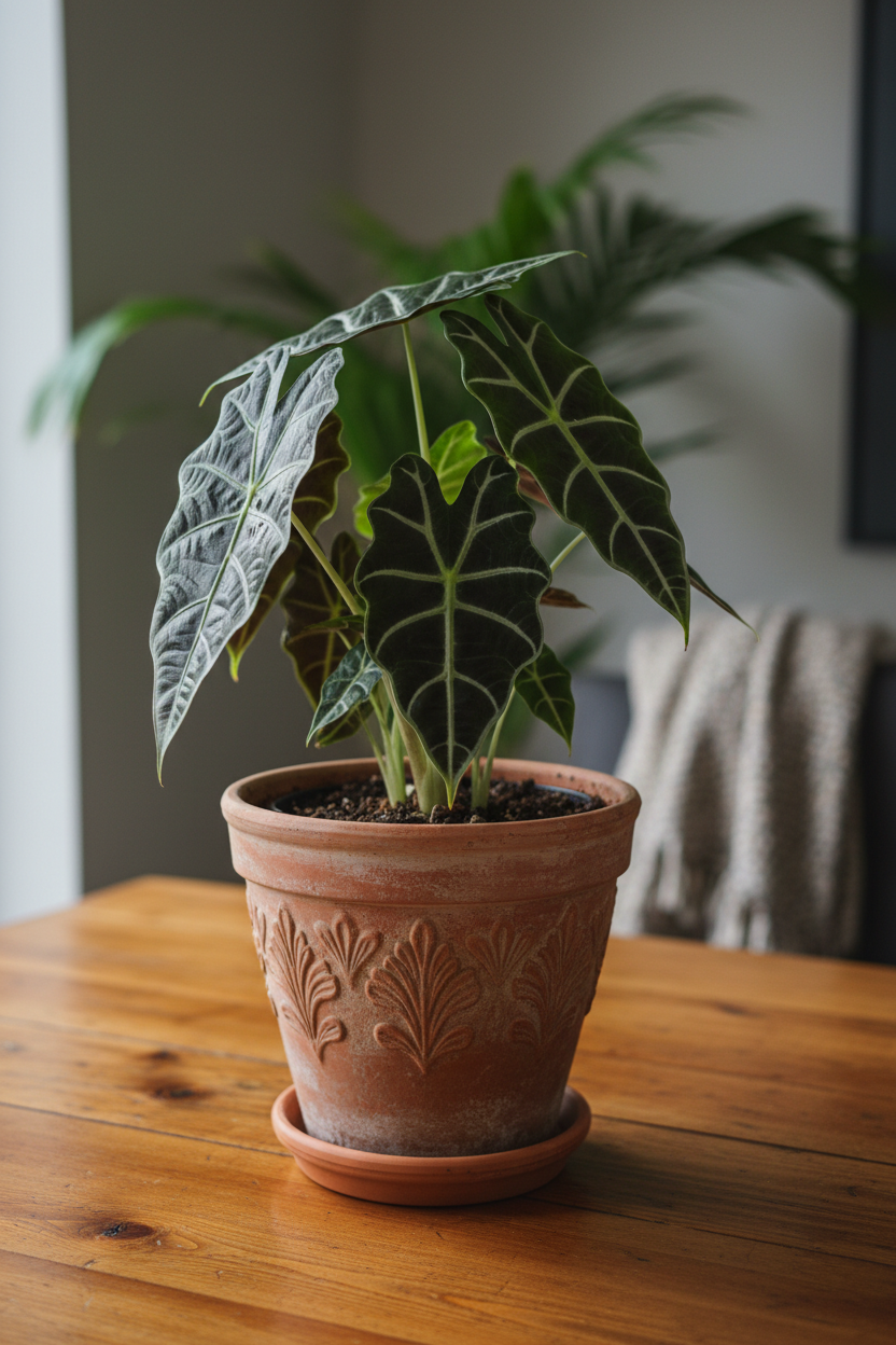 Alocasia Polly 'African Mask' - 6" Pot