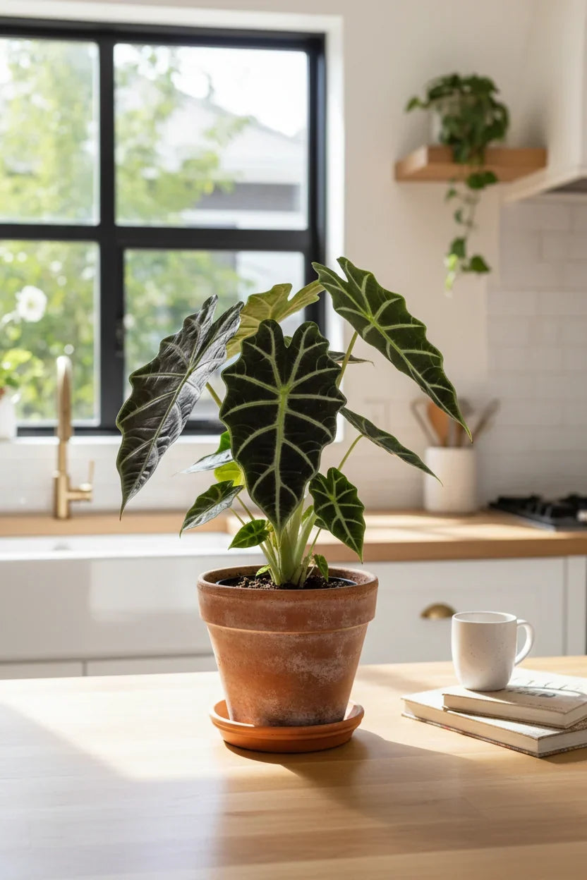 Alocasia Polly 'African Mask' - 6" Pot