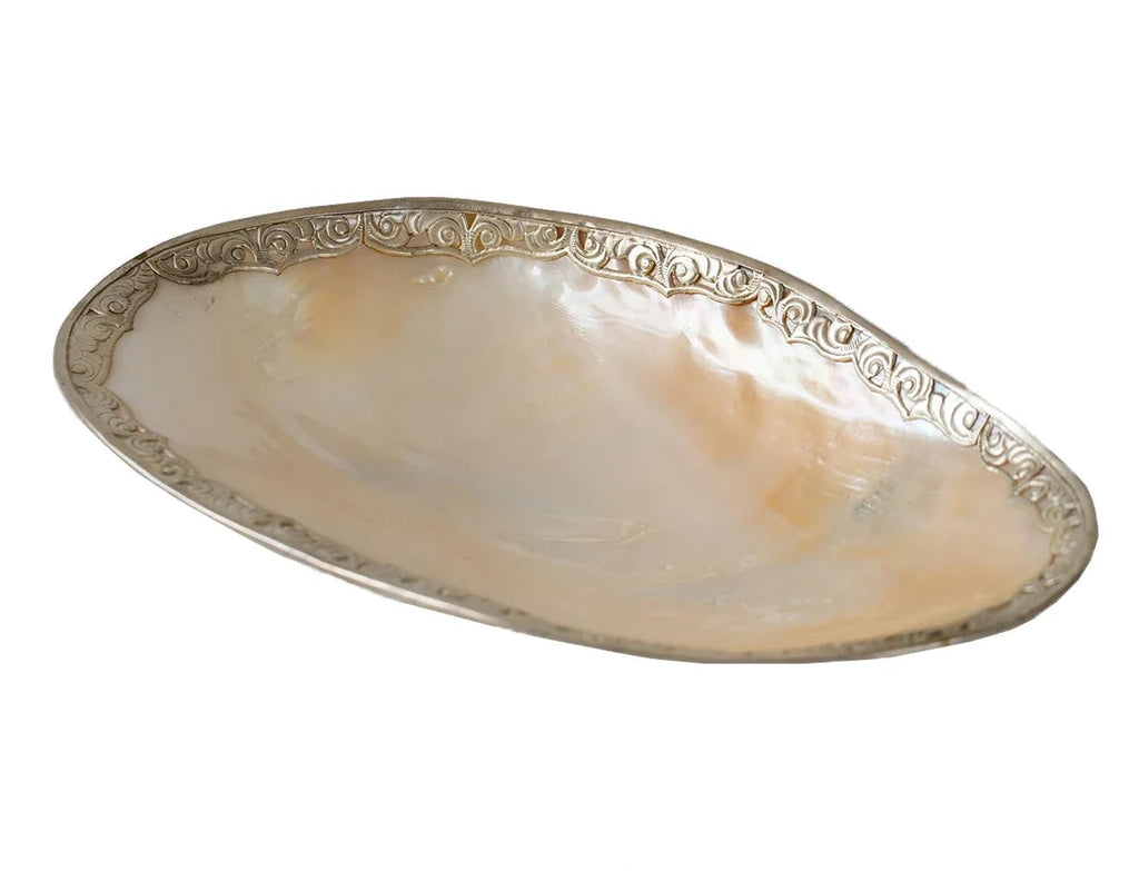 Mother-of-Pearl Shell Jewelry Tray