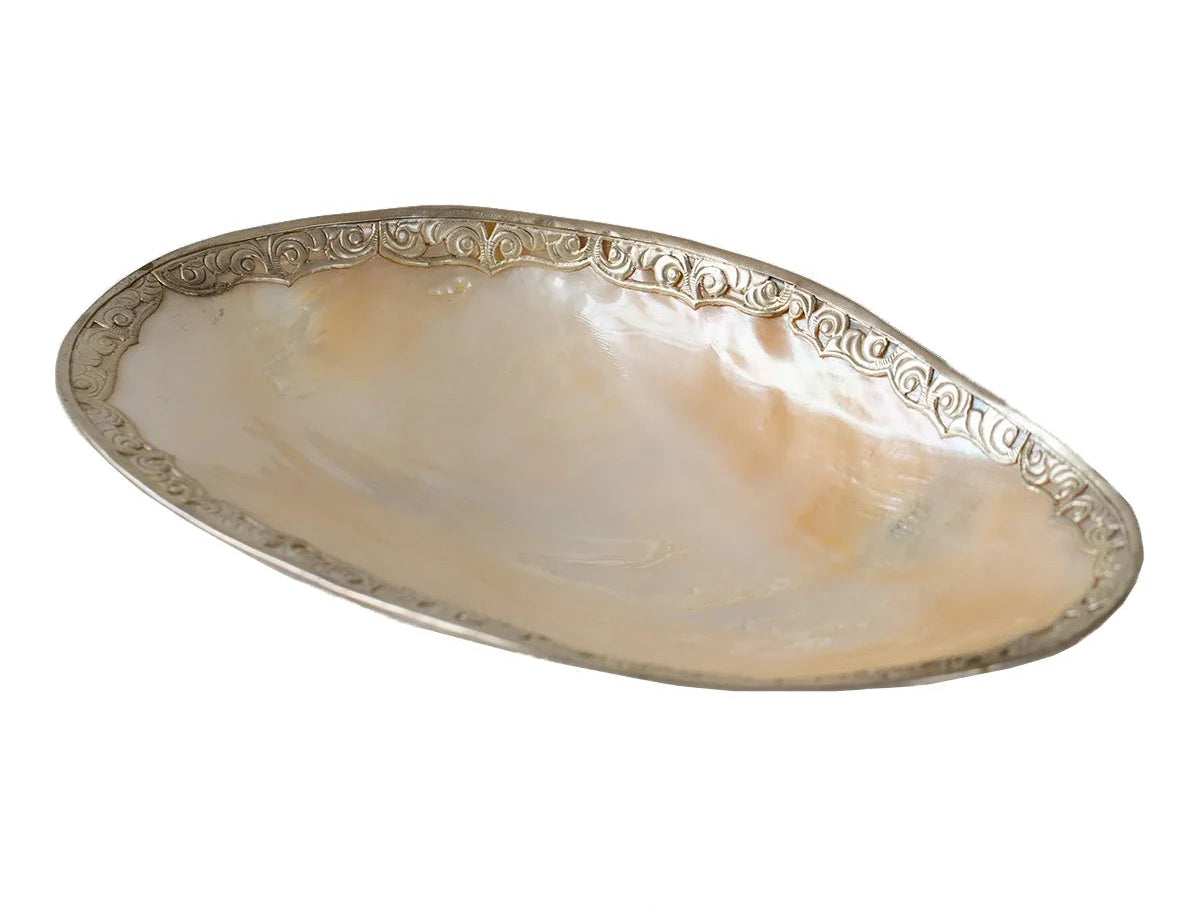 Mother-of-Pearl Shell Jewelry Tray