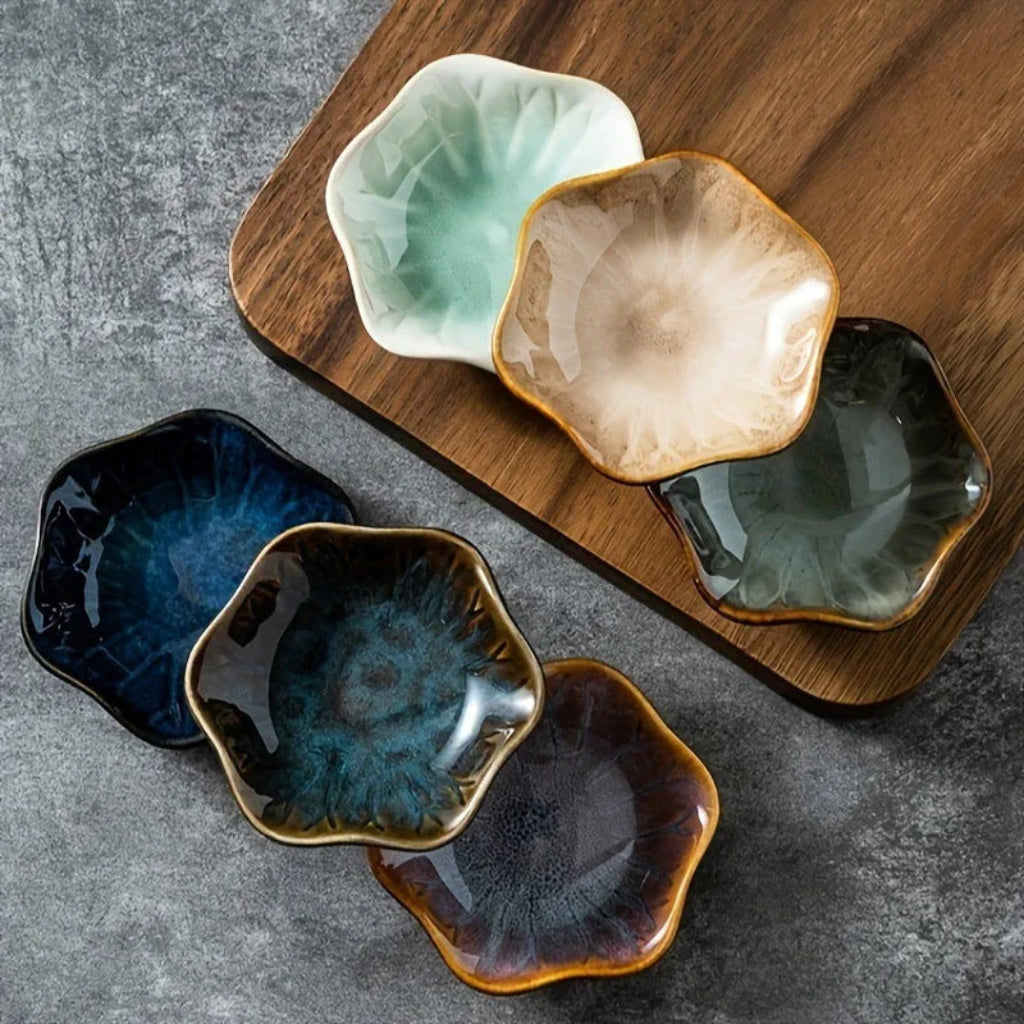 Ceramic 6 Piece Sauce Dish Set