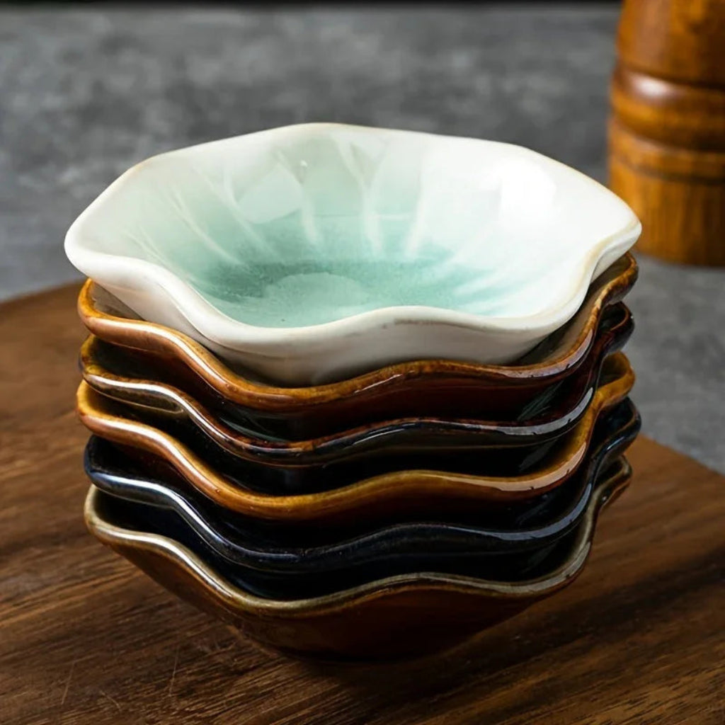 Ceramic 6 Piece Sauce Dish Set