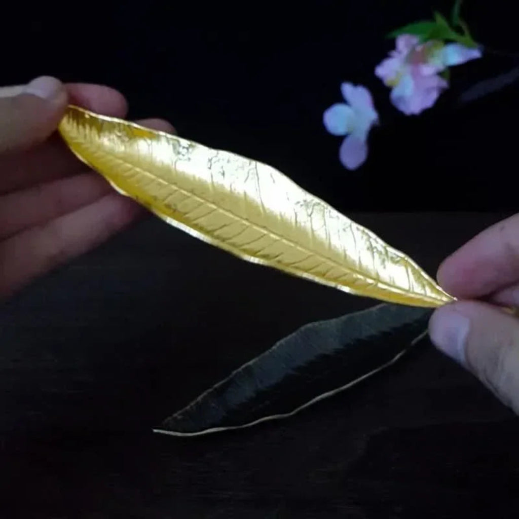 Leaf Design Ceramic Incense Holder