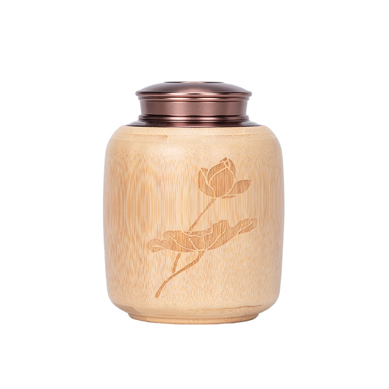 Bamboo Storage Canister
