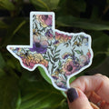 Texas Flower Sticker