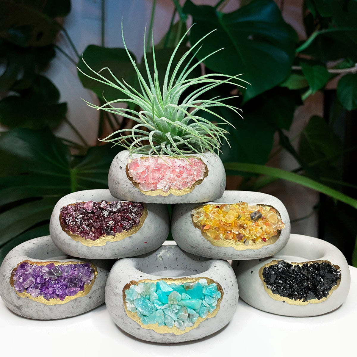 Geode Air Plant Holder