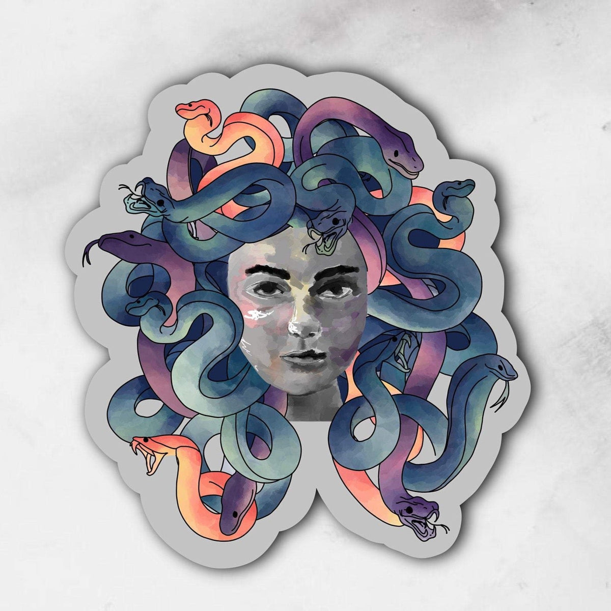 Medusa Sticker