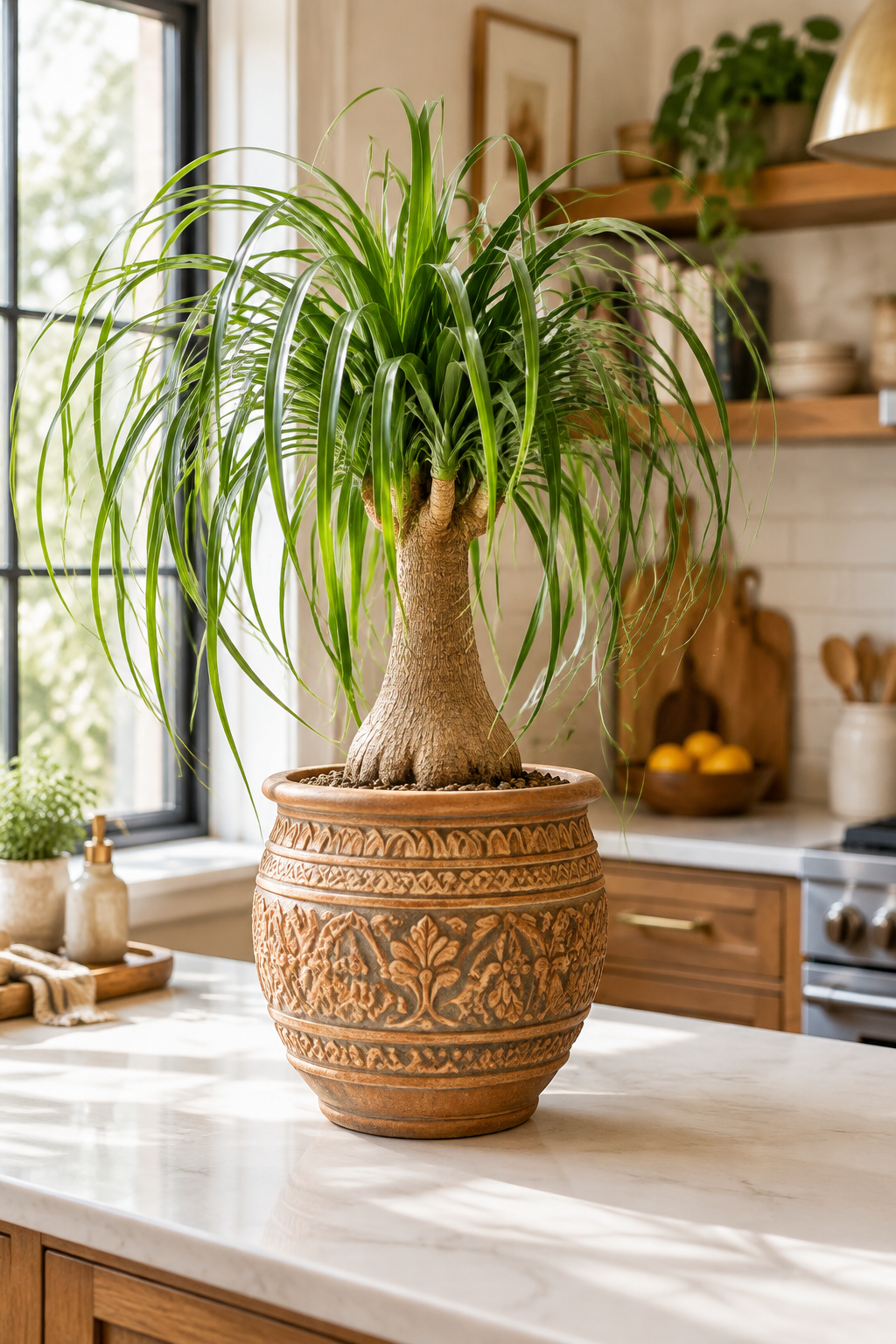 Palm Ponytail - 6" Pot - NURSERY POT ONLY