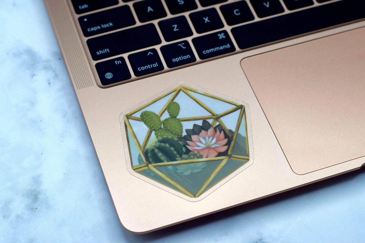 Succulent Terrarium Sticker